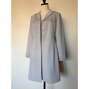 Nanette Lepore 2 pc Grey Dress & Jacket